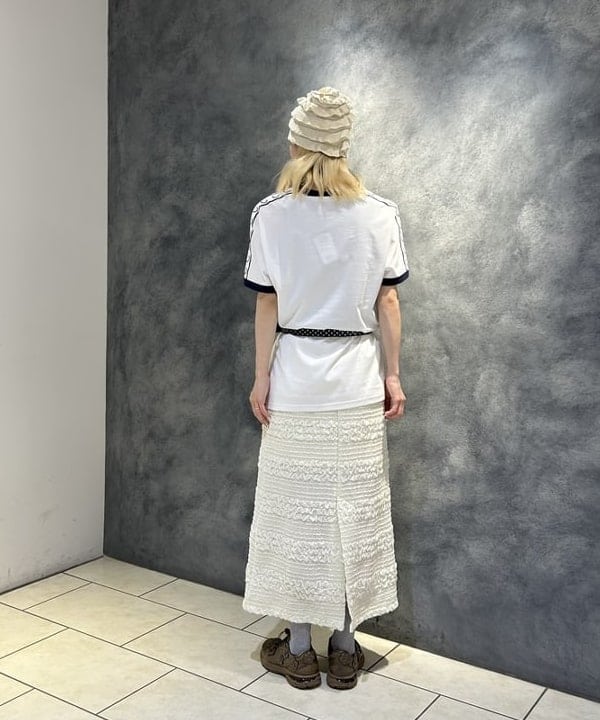 ササキさんの「BEAMS WOMEN｜■FRED PERRY / TAPED RINGER T-SHIRT」を使ったコーディネート