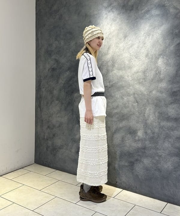 ササキさんの「BEAMS WOMEN｜■FRED PERRY / TAPED RINGER T-SHIRT」を使ったコーディネート