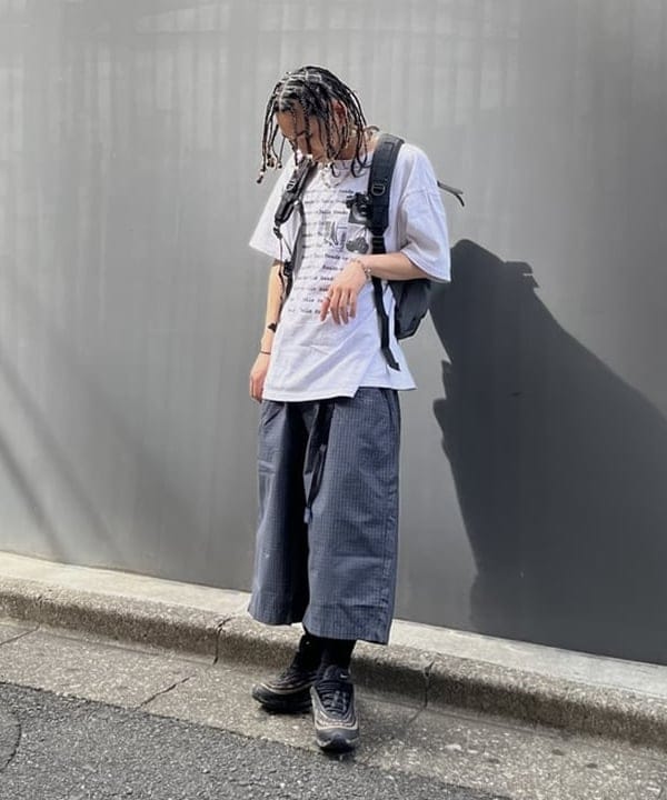 菊田 悠さんの「BEAMS WOMEN｜【別注】Gramicci / チェック ショーツ」を使ったコーディネート