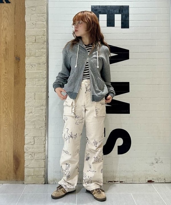 ナツハさんの「BEAMS WOMEN｜ティアドロップ 眼鏡」を使ったコーディネート