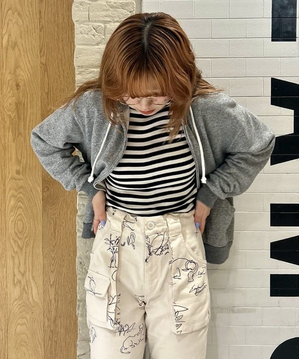 ナツハさんの「BEAMS WOMEN｜ティアドロップ 眼鏡」を使ったコーディネート