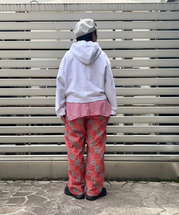 Kyooka Sayakaさんの「BEAMS WOMEN｜HAVERSACK / ハイゲージ 裏毛 フーデット パーカー」を使ったコーディネート