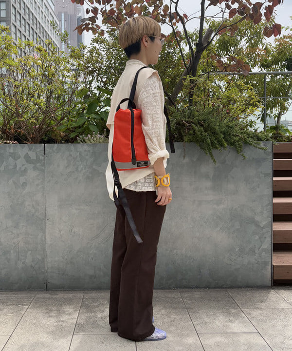 みりさんの「BAG'n'NOUN / SPORTS CHEERSAC」を使ったコーディネート