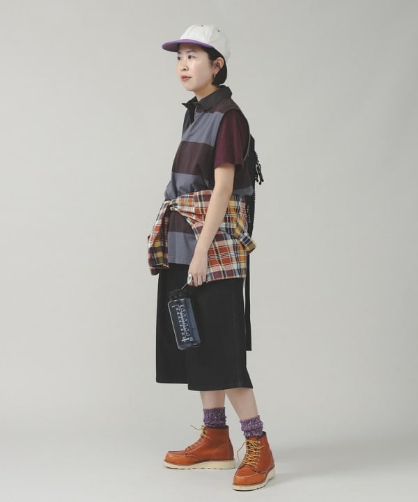 ミナミマリコさんの「BEAMS WOMEN｜スラブ ミックス ソックス」を使ったコーディネート