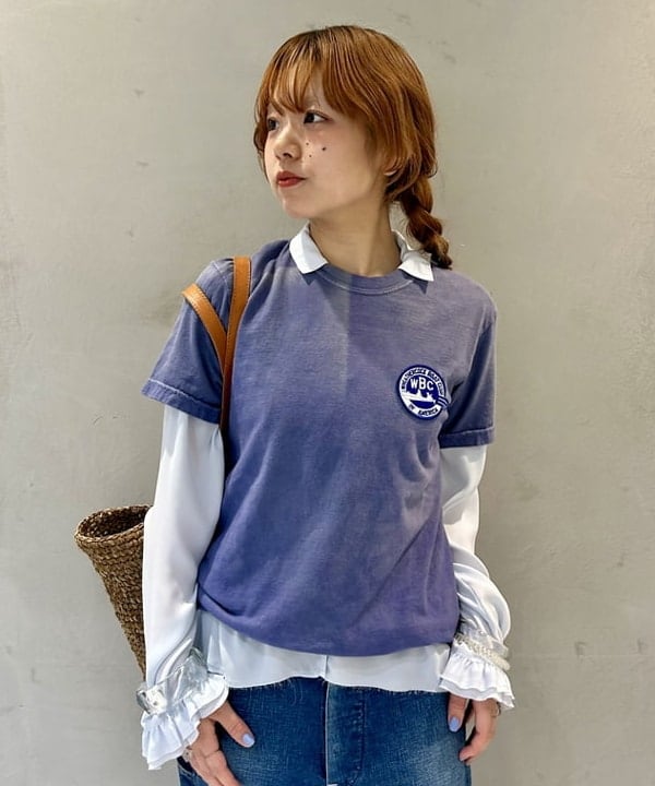 ナツハさんの「BEAMS WOMEN｜maturely / アムンゼン ラッフル ブラウス」を使ったコーディネート