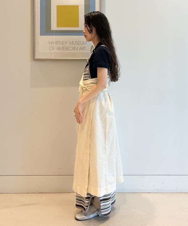 清水 彩乃さんの「BEAMS WOMEN｜ボーイ ベーシック Tシャツ」を使ったコーディネート