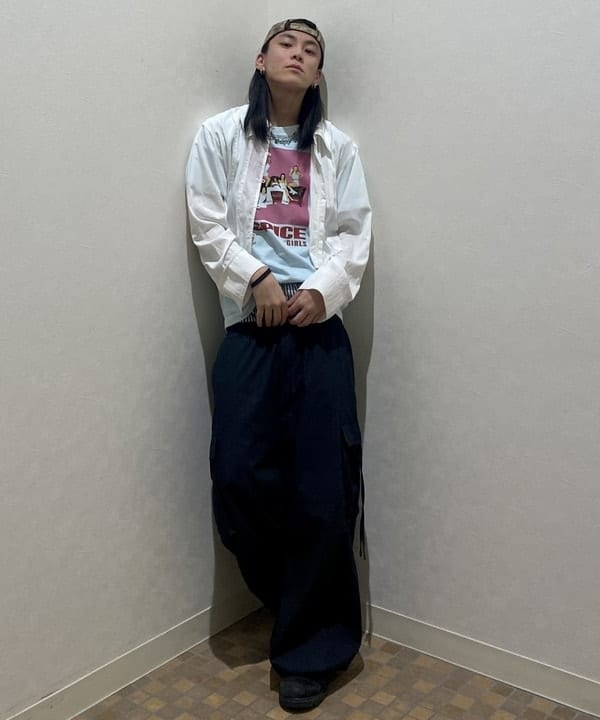 はるひむさんの「BEAMS WOMEN｜RBS / カットオフ クロップド シャツ」を使ったコーディネート