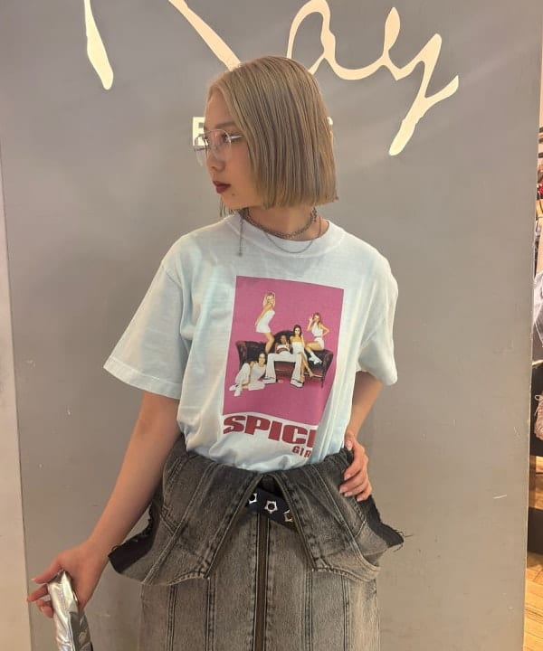 山本 里南さんの「BEAMS WOMEN｜スター ベルト」を使ったコーディネート