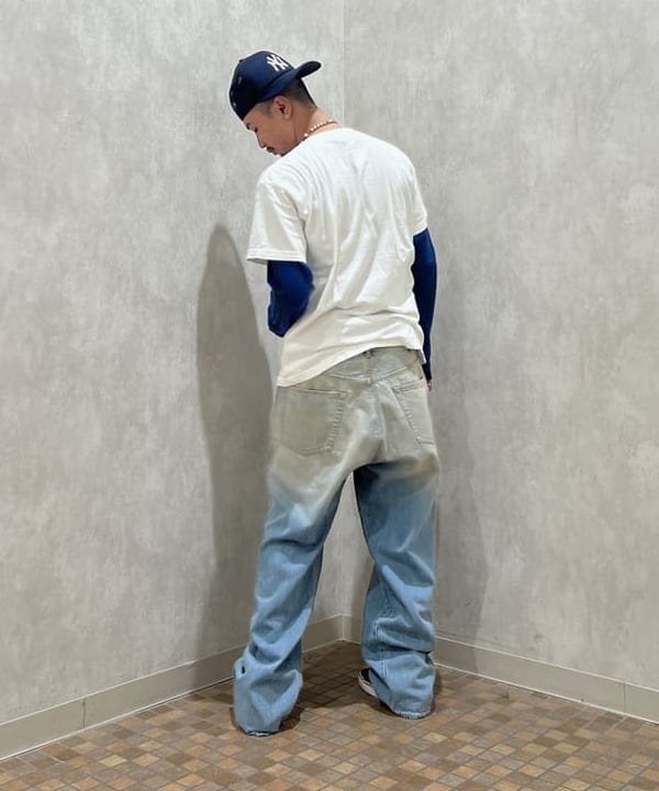 ムファサさんの「BEAMS WOMEN｜BEAMS / ワイドフィット デニムパンツ」を使ったコーディネート