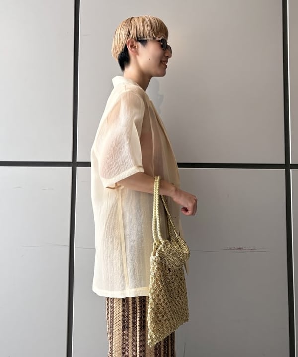 みりさんの「オーガンジー ハーフスリーブ ジャケット」を使ったコーディネート