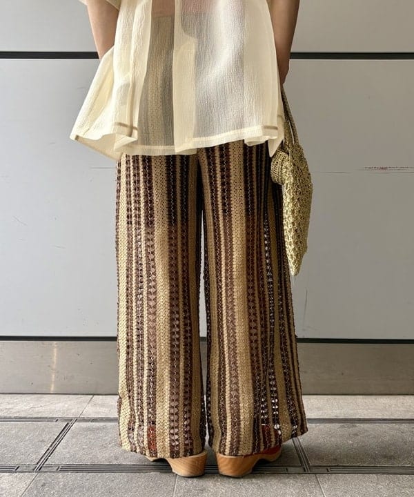 みりさんの「オーガンジー ハーフスリーブ ジャケット」を使ったコーディネート