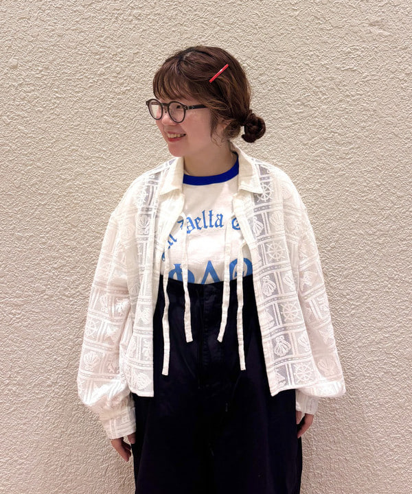 かわい みづきさんの「BEAMS BOY / US ARMY オーバー パンツ」を使ったコーディネート