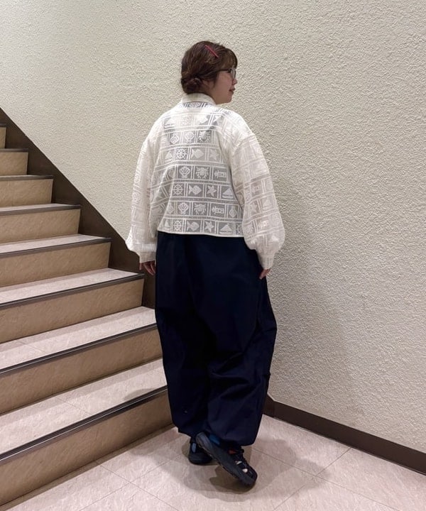 かわい みづきさんの「BEAMS BOY / US ARMY オーバー パンツ」を使ったコーディネート