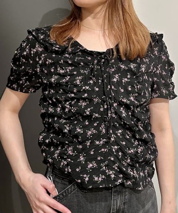 早川 萌子さんの「BEAMS WOMEN｜【別注】Anniel / サテン バレエ シューズ」を使ったコーディネート