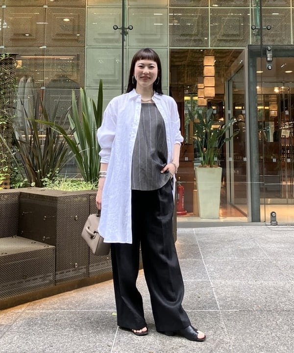 Ichika Hondaさんの「BEAMS WOMEN｜ビーチサイド シャツ .M」を使ったコーディネート