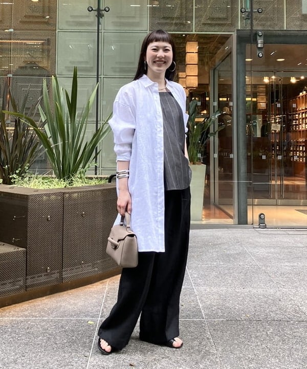 Ichika Hondaさんの「BEAMS WOMEN｜ビーチサイド シャツ .M」を使ったコーディネート