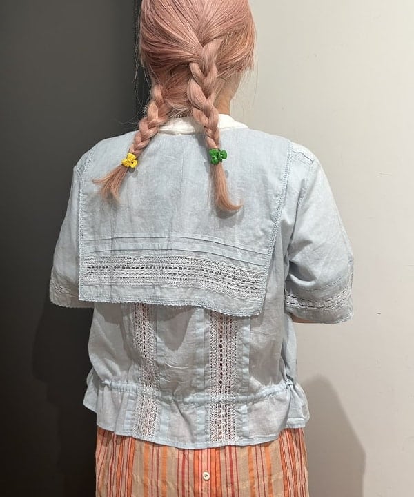 安藤 菜央さんの「BEAMS WOMEN｜ストライプ キャミ ワンピース」を使ったコーディネート