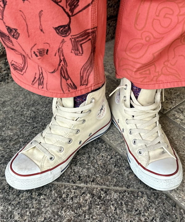 小原 もこさんの「BEAMS WOMEN｜CONVERSE / ALL STAR HI」を使ったコーディネート