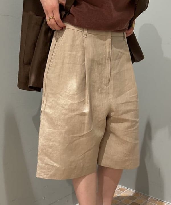 大槻 まひろさんの「BEAMS WOMEN｜VIOLAd&rsquo;ORO / アバカ バケツ トートバッグ」を使ったコーディネート