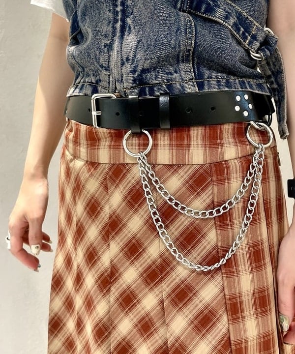 カタヤマ アヤさんの「BEAMS WOMEN｜チェック プリーツ スカート」を使ったコーディネート