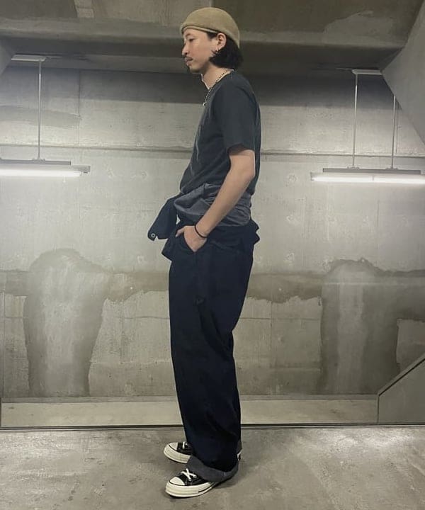 植木 竜也さんの「BEAMS WOMEN｜【別注】REMI RELIEF / Pocket T-shirt」を使ったコーディネート