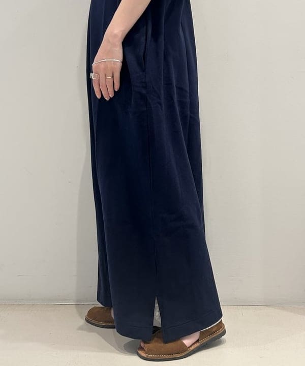 清水 彩乃さんの「BEAMS WOMEN｜LACOSTE / ロング ピケ ドレス」を使ったコーディネート