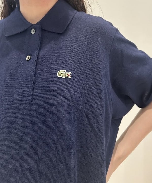 清水 彩乃さんの「BEAMS WOMEN｜LACOSTE / ロング ピケ ドレス」を使ったコーディネート