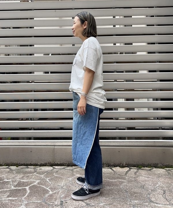 つぼさんの「BEAMS WOMEN｜BEAMS BOY / 2/2ソリッド リブ ソックス」を使ったコーディネート