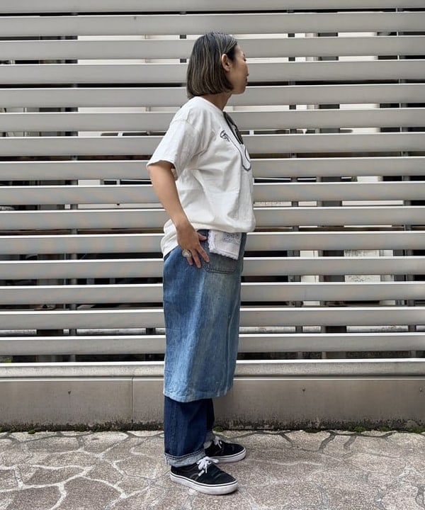 つぼさんの「BEAMS WOMEN｜BEAMS BOY / 2/2ソリッド リブ ソックス」を使ったコーディネート
