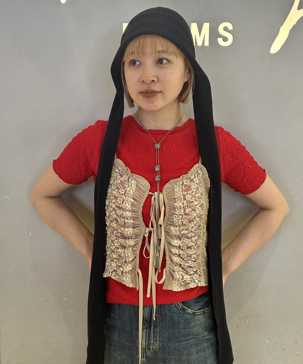 ナカノ アイさんの「BEAMS WOMEN｜【別注】RED CARD TOKYO / Cameron デニムスカート」を使ったコーディネート