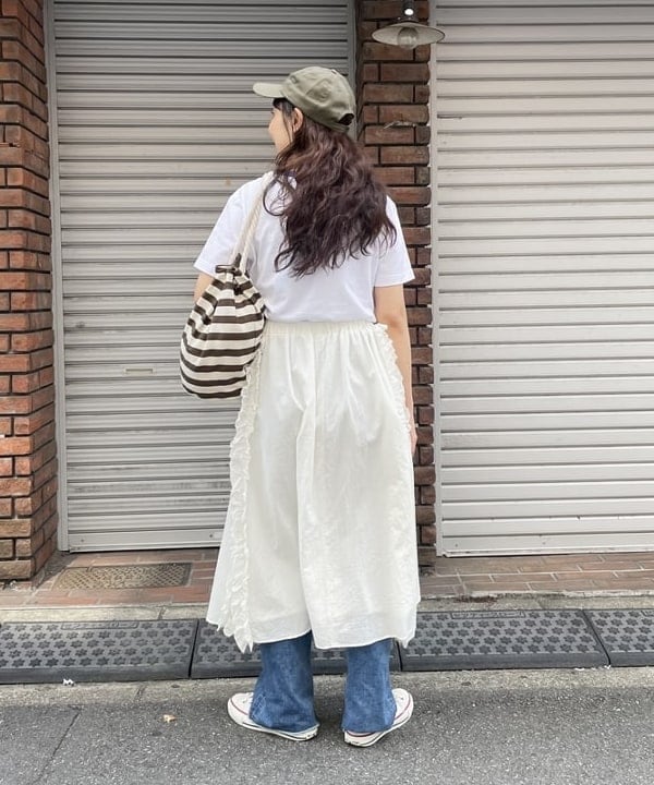 おのすさんの「BEAMS WOMEN｜マリン バッグ」を使ったコーディネート