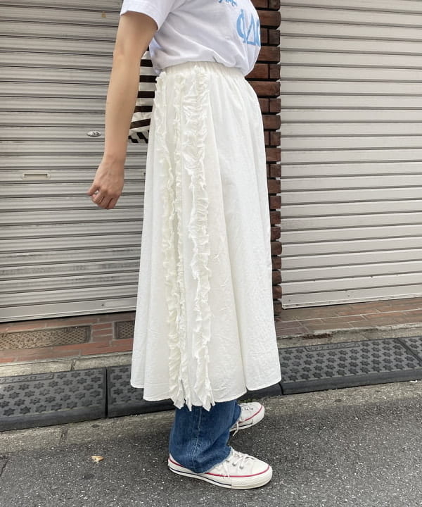 おのすさんの「BEAMS WOMEN｜マリン バッグ」を使ったコーディネート