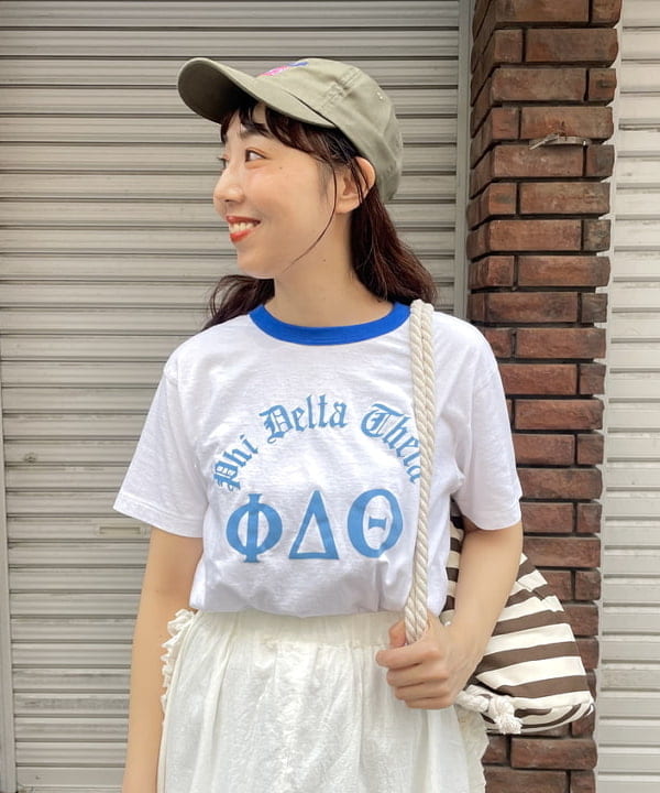 おのすさんの「BEAMS WOMEN｜マリン バッグ」を使ったコーディネート