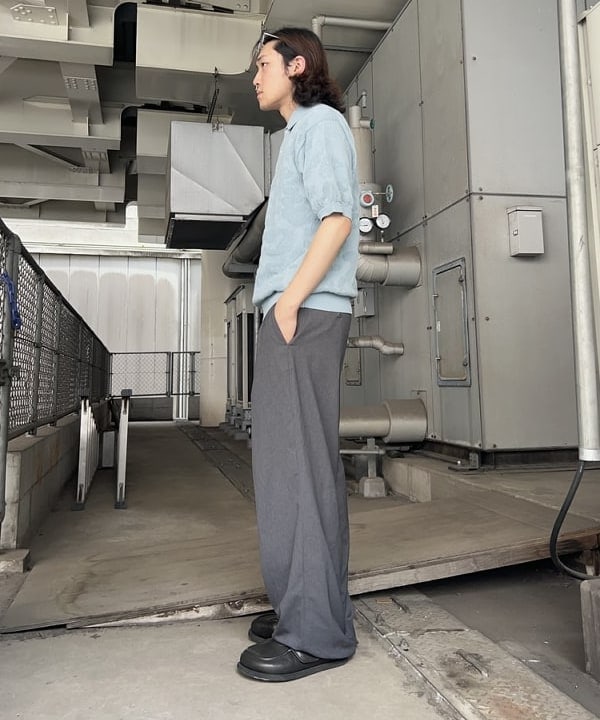 タマイユウトさんの「BEAMS WOMEN｜12ゲージ メッシュ ポロシャツ」を使ったコーディネート