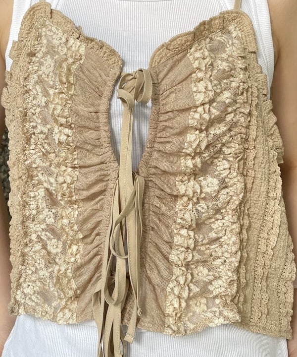 まゆちゃんさんの「BEAMS WOMEN｜シアー レイヤード ワイド パンツ」を使ったコーディネート