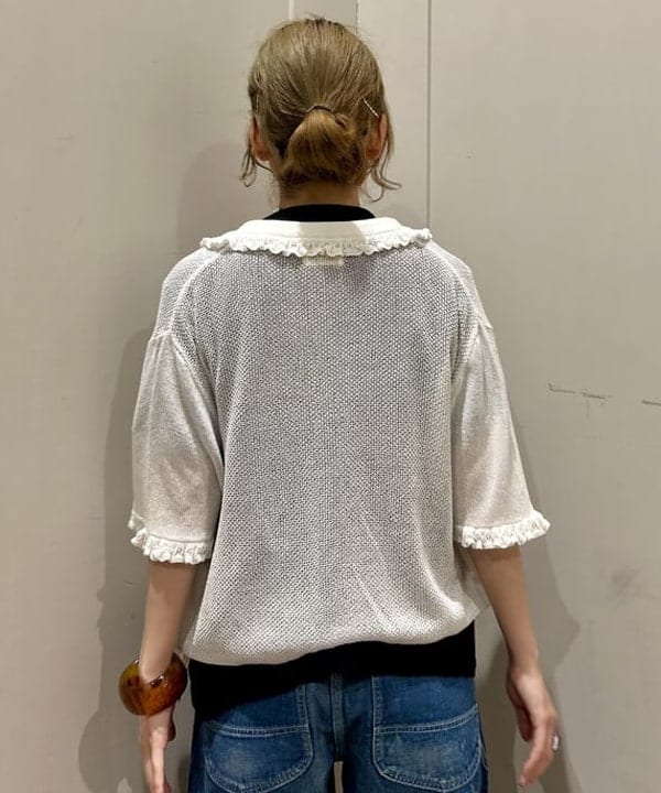 小原 もこさんの「BEAMS WOMEN｜BEAMS BOY / パールチョーカー セット」を使ったコーディネート