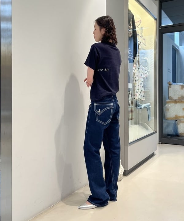 神坂 莉子さんの「BEAMS WOMEN｜PHILIPPE AUDIBERT × Demi-Luxe BEAMS / 別注 Greene ブレスレット」を使ったコーディネート