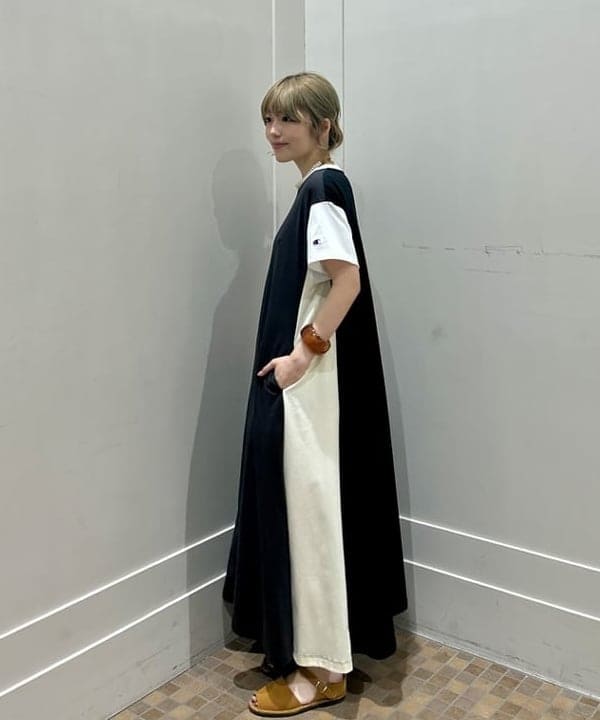 小原 もこさんの「BEAMS WOMEN｜BEAMS BOY / パールチョーカー セット」を使ったコーディネート