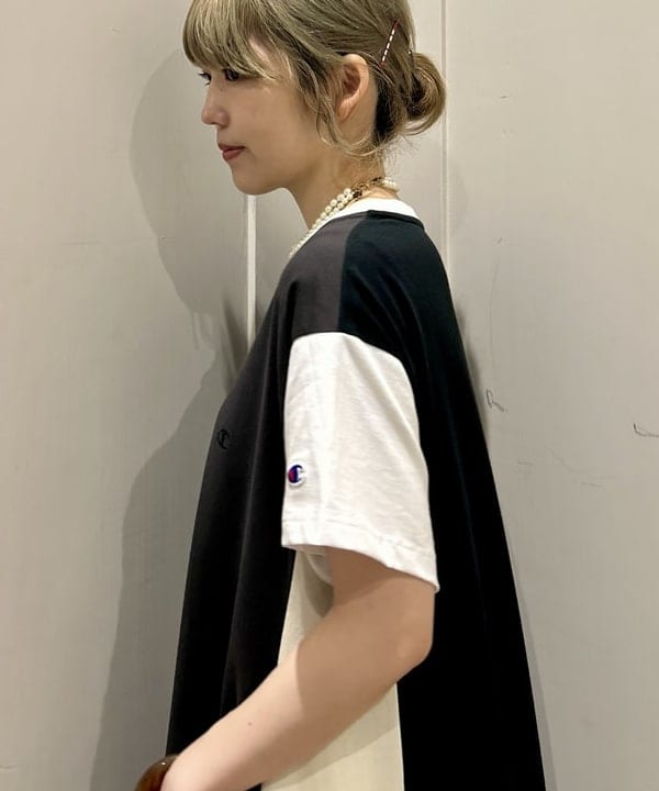 小原 もこさんの「BEAMS WOMEN｜BEAMS BOY / パールチョーカー セット」を使ったコーディネート