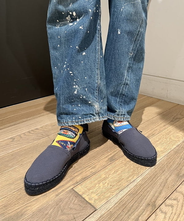 浦谷 久枝さんの「BEAMS WOMEN｜【別注】Health Knit / ボーダー フライス 5分袖 Tシャツ」を使ったコーディネート