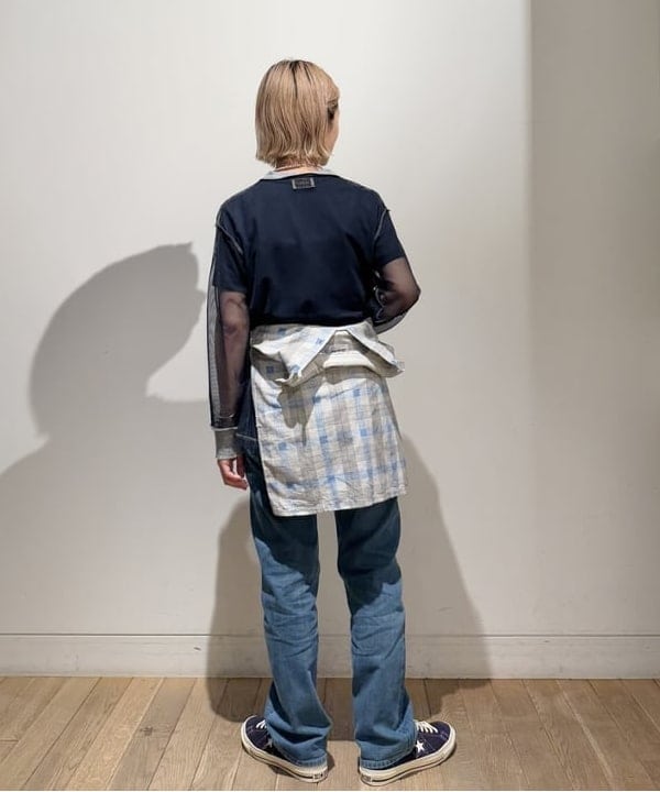 Kaoru Sakumaさんの「BEAMS WOMEN｜maturely / シャンブレー インサイドアウト ロングスリーブ」を使ったコーディネート