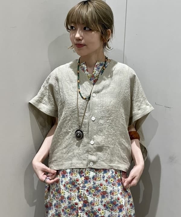小原 もこさんの「BEAMS WOMEN｜【別注】orSlow / No.8 DENIM NEW」を使ったコーディネート