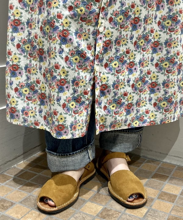 小原 もこさんの「BEAMS WOMEN｜【別注】orSlow / No.8 DENIM NEW」を使ったコーディネート