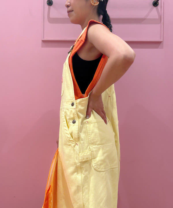 kiyoさんの「BEAMS WOMEN｜【別注】BIGMAC / オーバーダイ オーバーオール 25SS」を使ったコーディネート