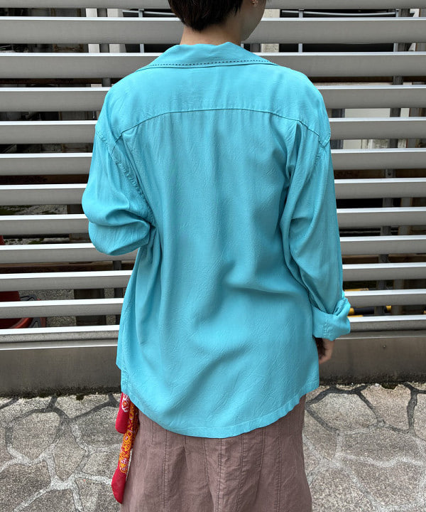 森川 夏衣さんの「BEAMS WOMEN｜STYLE EYES / BOWLING L/S SHIRTS」を使ったコーディネート