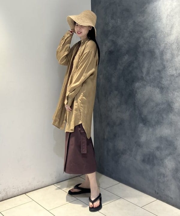 OSUMIさんの「BEAMS WOMEN｜ビーチサイド シャツ .M」を使ったコーディネート
