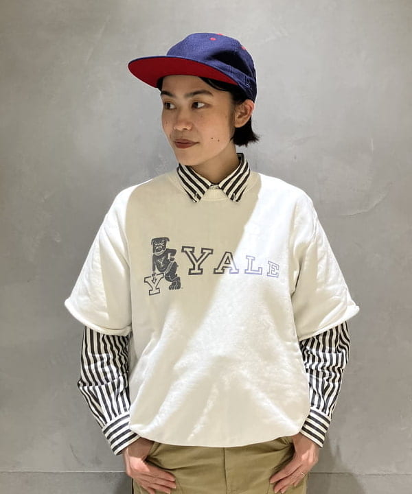 葵さんの「BEAMS WOMEN｜【別注】NEW ERA / 950 スナップ バック 2トーン キャップ」を使ったコーディネート