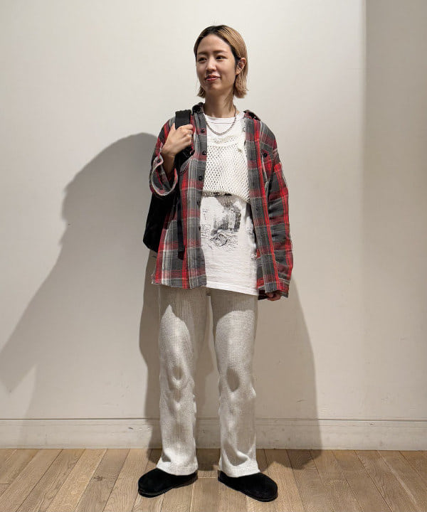 Kaoru Sakumaさんの「BEAMS WOMEN｜maturely / フィッシュ ネット タンクトップ」を使ったコーディネート