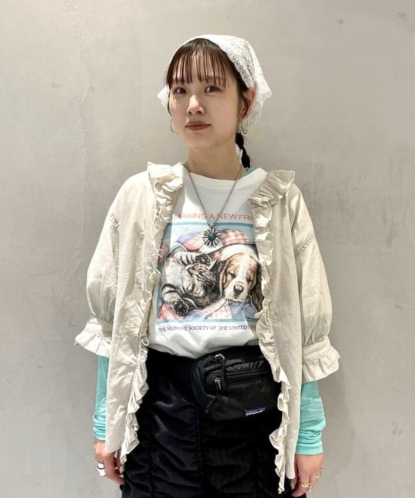 カタヤマ アヤさんの「BEAMS WOMEN｜シアー ハイソックス」を使ったコーディネート