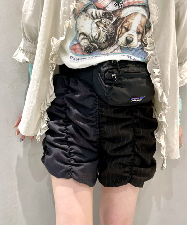 カタヤマ アヤさんの「BEAMS WOMEN｜シアー ハイソックス」を使ったコーディネート